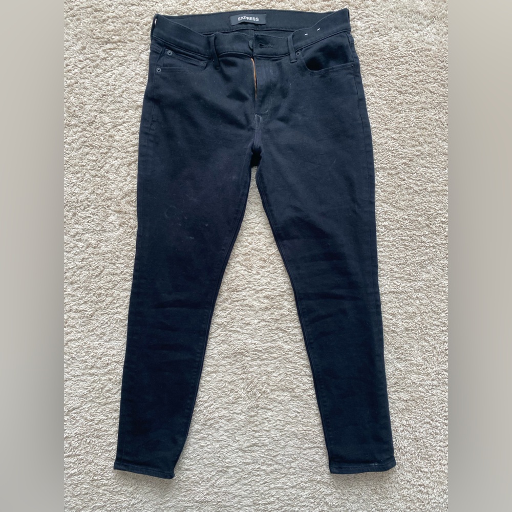 Express Black Stretch Leggings Jean